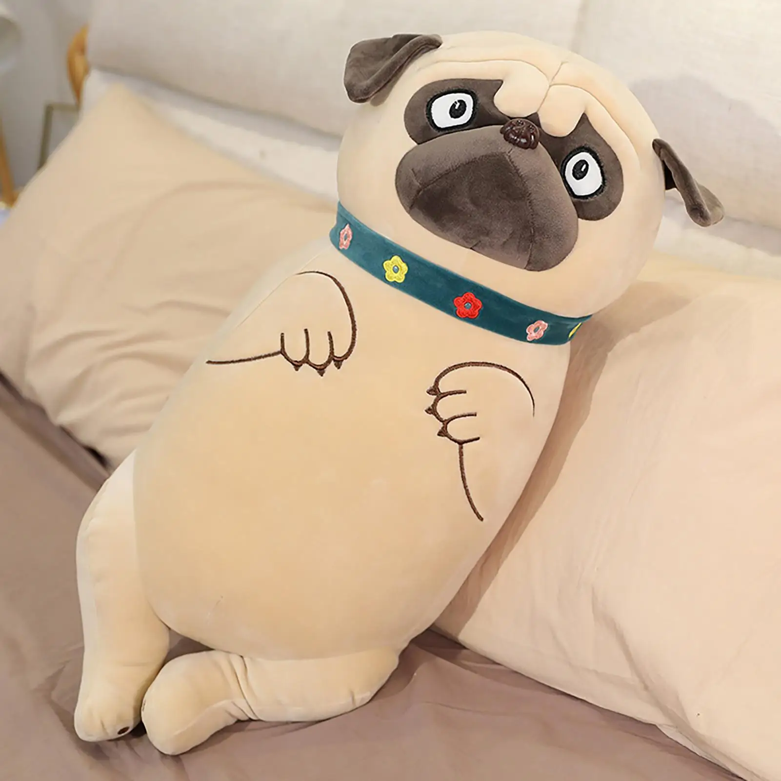 Мультяшная имитация собаки щенок Шарпей мягкая подушка игрушка подарок для