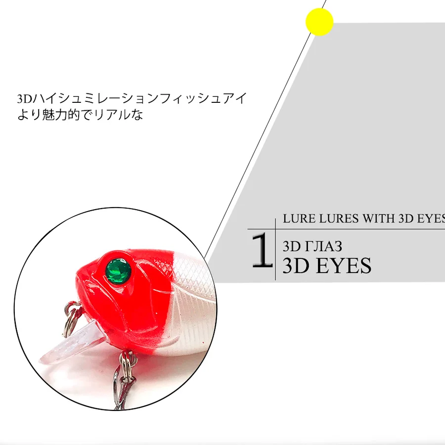 Jerkbait искусственная приманка в виде гольяна/Жесткая для ловли карпа