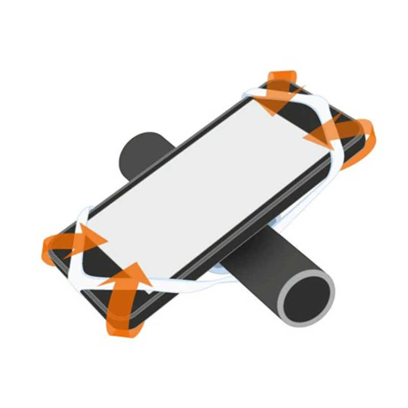 

Bicycle Mobile Phone Holder Silicone Motorcycle Bicycle Mount Phone Holder For iPhone 12 pro Huawei Xiaomi Samsung Phone Holder