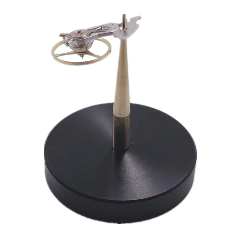 

Balance Holder Tack Tool Practical Repair for Watch Adjust Beat Round Base Metal Needle Accessory Durable Stand