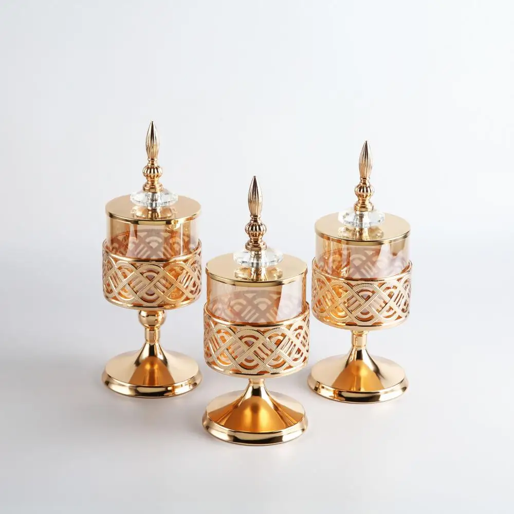 

Candle Holder Metal Candelabra Desktop Candlestick Festival Wedding Decoration Table Centerpiece Romantic Ornament Home Decor