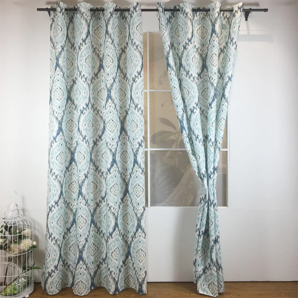 

Manufacturer Best quality American Style flocked curtain fabric