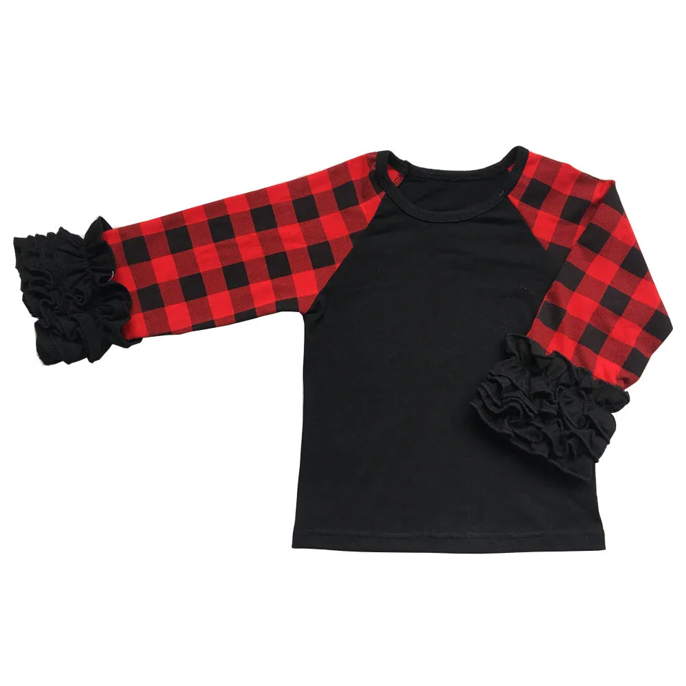 Новый рождественский буйвола клетчатая рубашка с галстуком бабочкой для