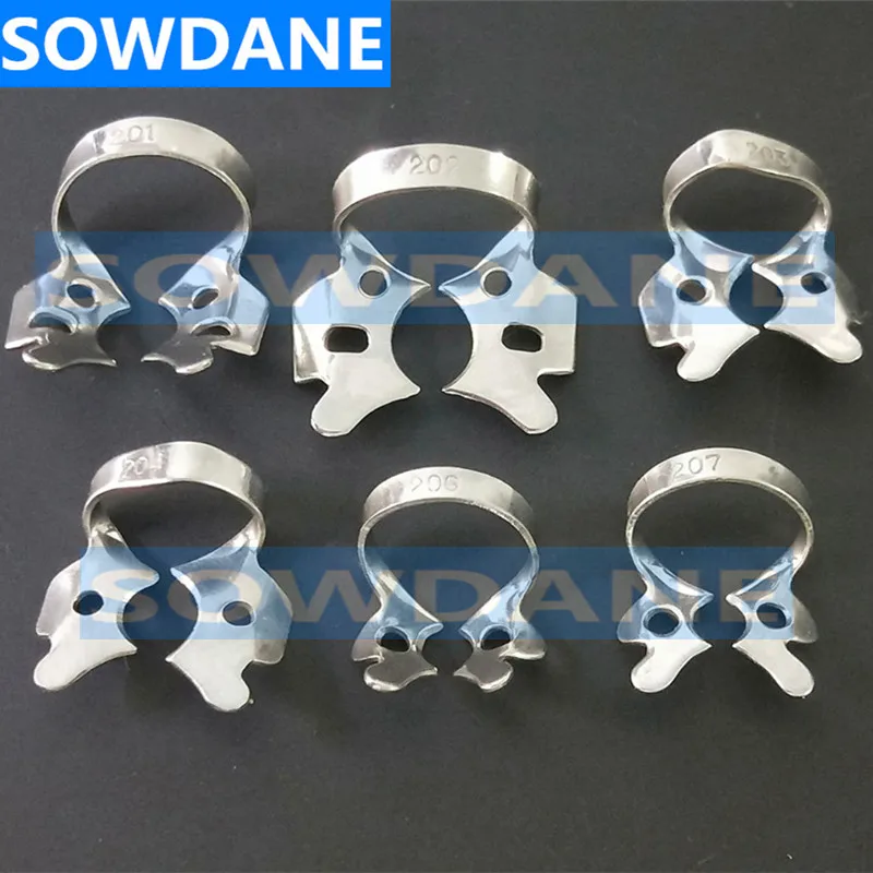 Стоматологический уход за полостью рта эндододонтический Восстанавливающий резиновый зажим для