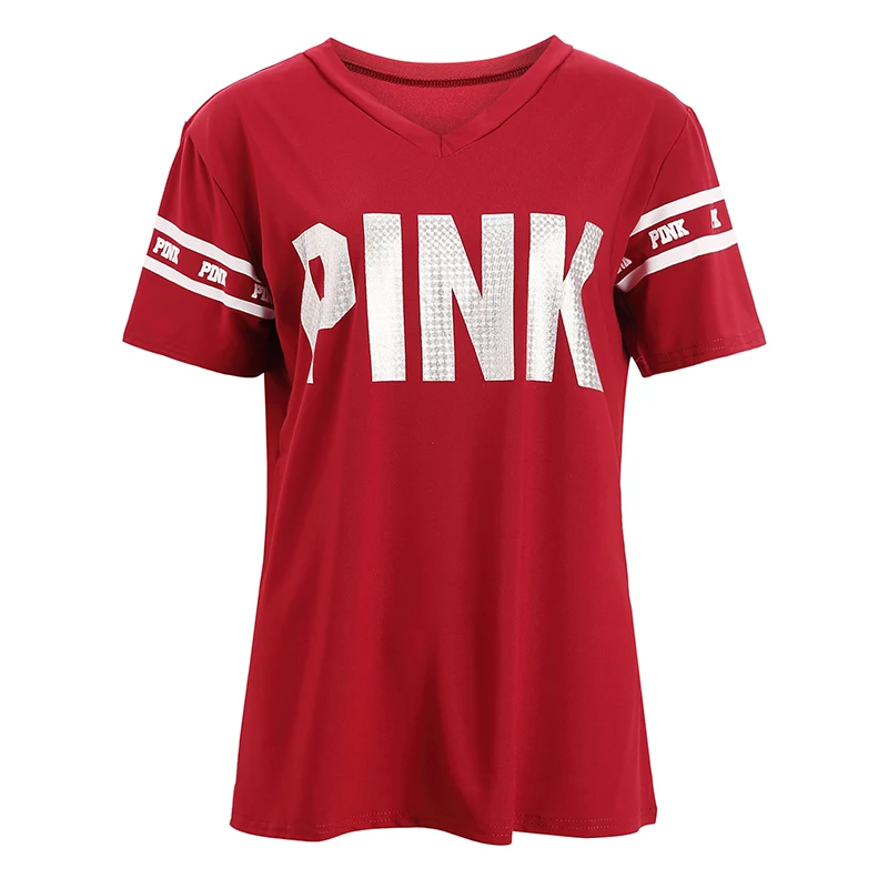 

2 Piece Set Tracksuit Casual Women Sweatsuit Pink Letter Print Plus Size Tops Skinny Pants Sweat Suits Sports Two Piece Outfits