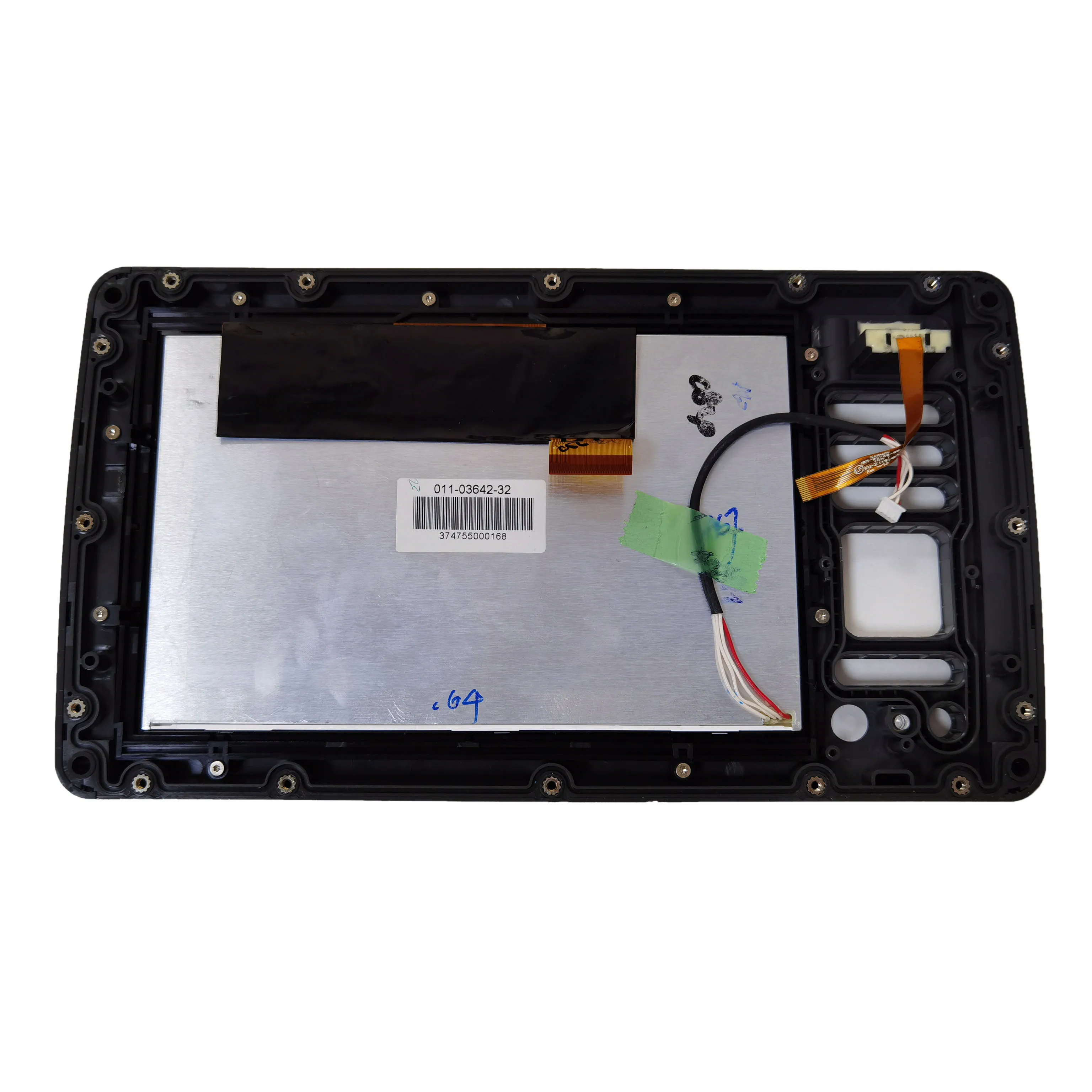 

7" inch Garmin chartplotter LCD display with frame for Garmin echoMAP 74sv LCD screen replacement and repair