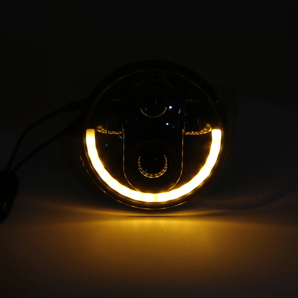 5 3/" светодиодные фары для мотоцикла h4 led 5,75 дюймов светодиодные фары Водонепроницаемые светодиодные фары
