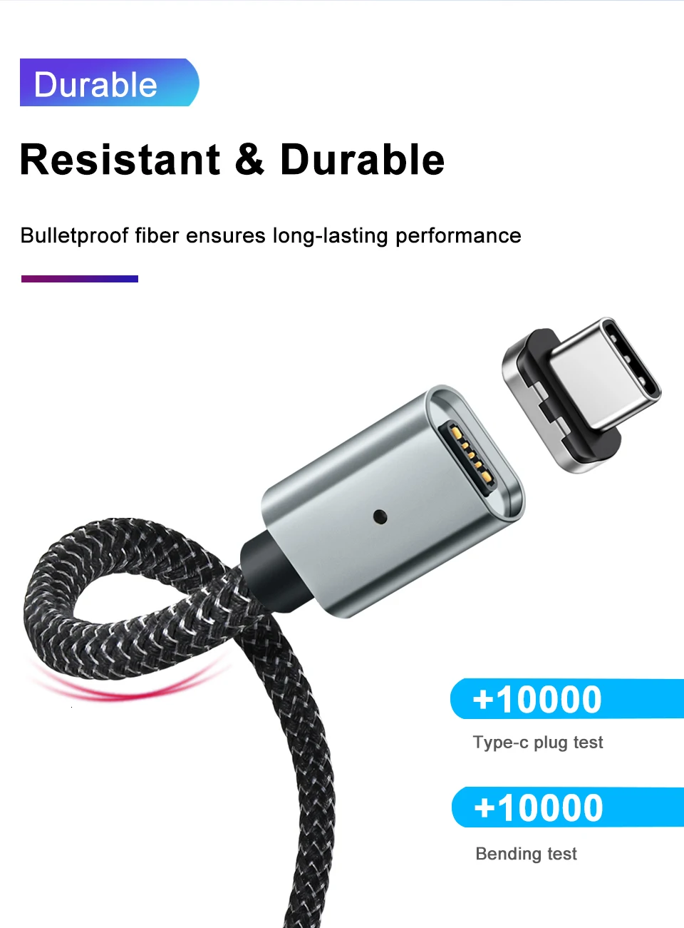 Elough 20 в 5A usb type C Магнитный кабель для нового Macbook huawei Matebook Xiaomi ноутбук мобильный телефон Быстрая зарядка PD магнит зарядное устройство