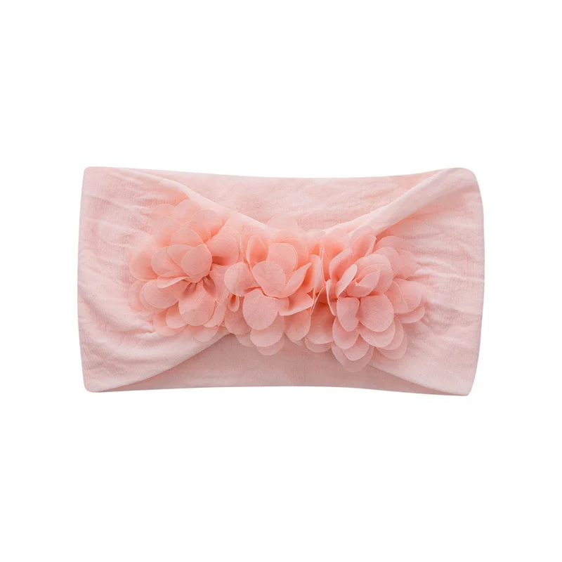 Toddler Kids Baby Girl Hair Bow Band Headband Headwear Accessories Cute Lovely baby girl Mesh Petal Lace Flower Hot | Детская одежда и