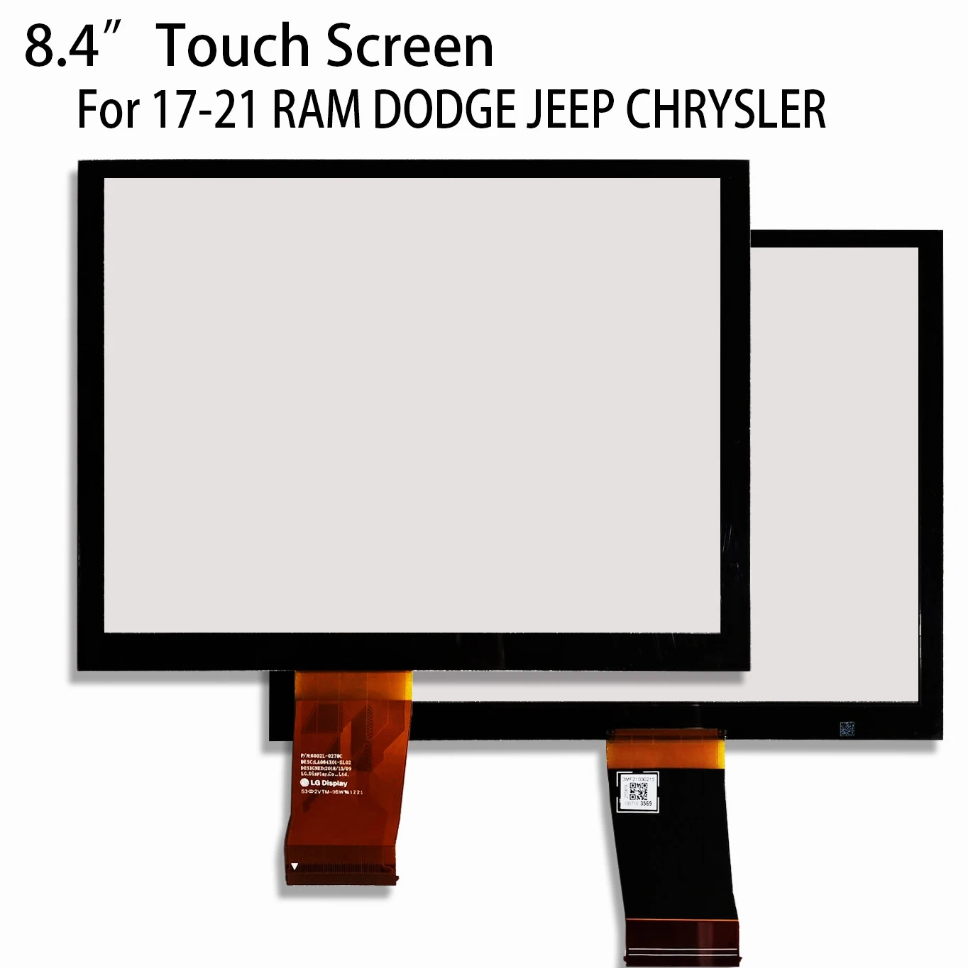 Новый сенсорный экран без ЖК-дисплея для 8 4 Uconnect радионавигация 17-21 RAM DODGE JEEP CHRYSLER