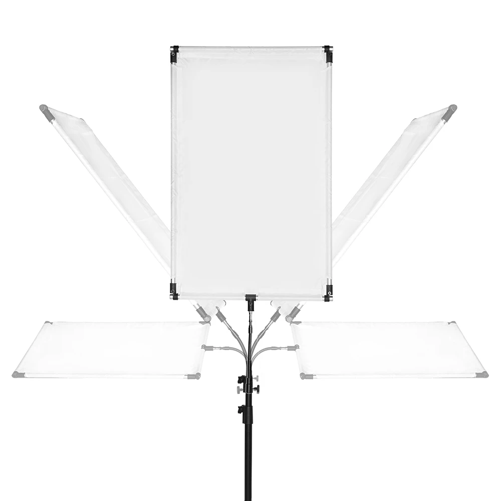 27 см 1/4 винтовой металлический держатель кронштейна для светодиодсветильник