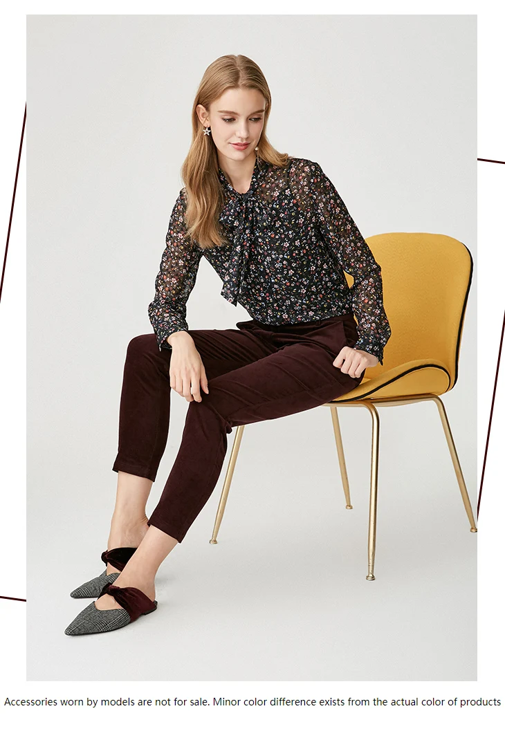 Выбранные Для женщин Slim Fit Тонкие вельветовые облегающие ногу Повседневное штаны S | 418414522