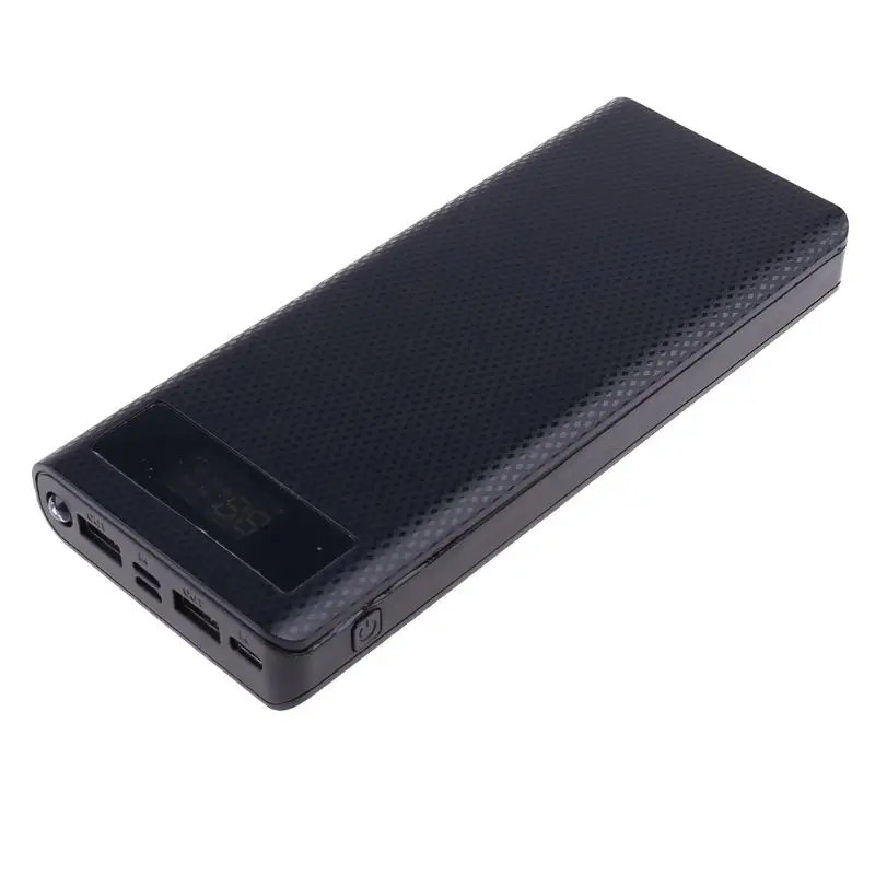 Бесплатная доставка двойной USB QC 3 0 8x18650 аккумулятор сделай сам зарядное