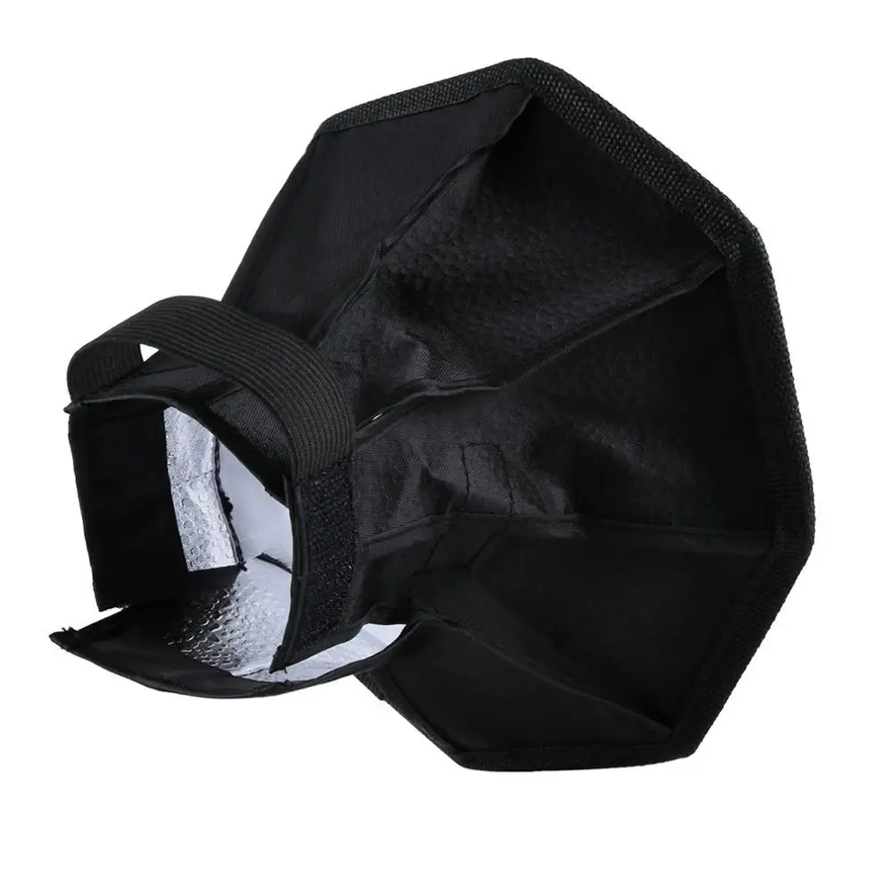

20cm Universal Octangle Style Foldable Flash Light Diffuser Octagon Speedlight Diffuser Softbox Soft Box for Canon Nikon