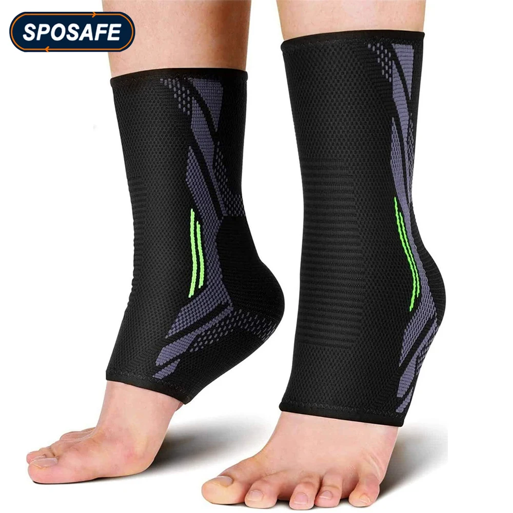 

Sports Knitted Ankle Sleeves Socks Breathable Sweat-absorbent Non-slip Comfortable for Cycling Basketball Football Volleyball