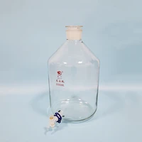 laboratory aspirator bottle 2500ml5000ml10000ml20000mlboro 3 3 glasswith ground in glass stopper and stopcock