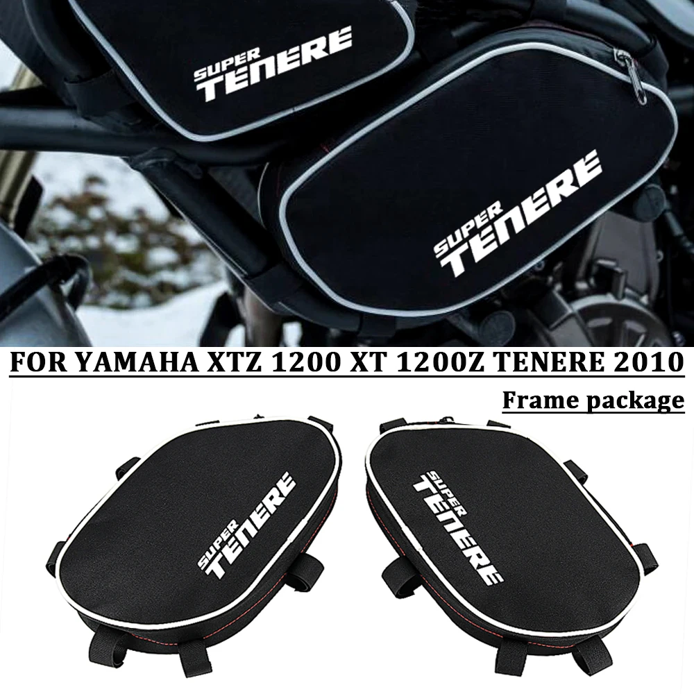

Bumper Frame Crash Bars Bag Repair Tool Placement waterproof bag Package Toolbox For Yamaha XTZ1200 XT1200Z Super Tenere 2010-on