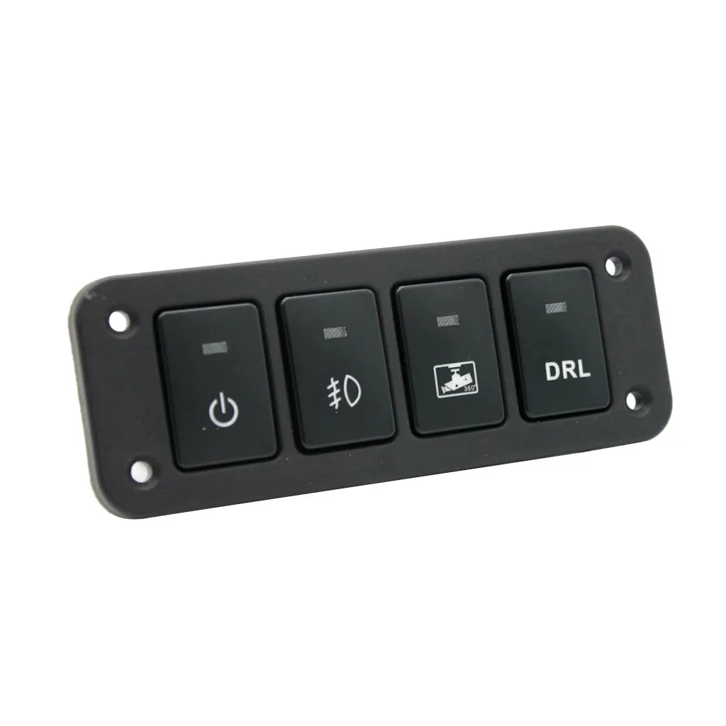 4 Gang Fog DRL Light Switch With White Panel For Toyota | Автомобили и мотоциклы
