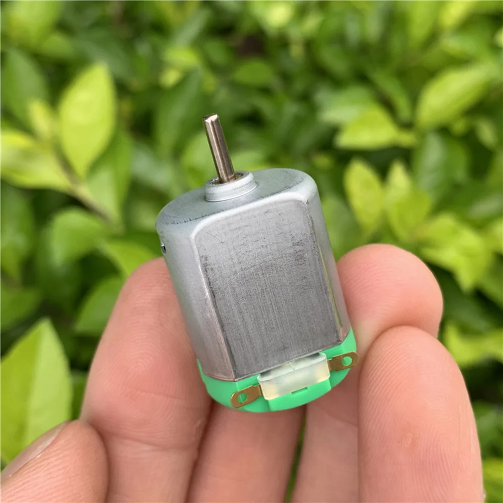 DC 3V 6V Mini 130 мотор 30000RPM высокая скорость сильная Магнитная углеродная щетка Сделай