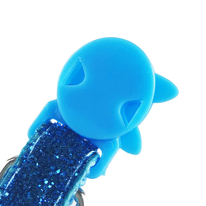 Модный ошейник BlingBling для кошек с колокольчиком домашних питомцев щенков