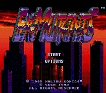 Top quality Ex Mutants 16 bit Sega MD game Cartridge for Megadrive Genesis systems | Электроника