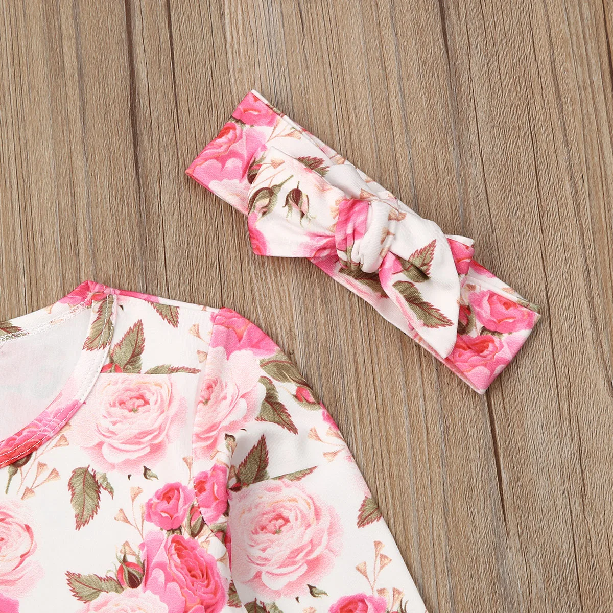 3 шт./комплект футболка и леггинсы для новорожденных девочек|Комплекты одежды