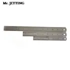 Швейная ножка 15-30 см, металлическая линейка из нержавеющей стали, прямая Линейка, инструмент, точный двусторонний измерительный инструмент