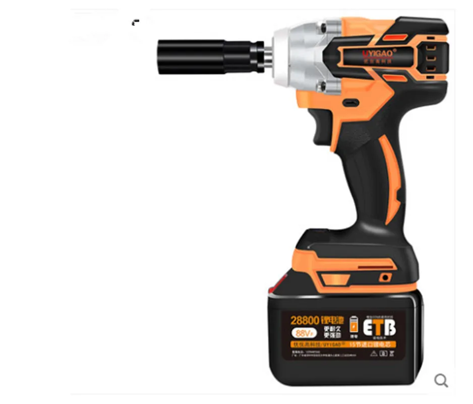 Беспроводной Электрический ударный гайковерт 5800rnp, 16800 мАч, перезаряжаемая литиевая батарея, колесо для автомобиля, ручная дрель, электроинструменты, вилка стандарта США