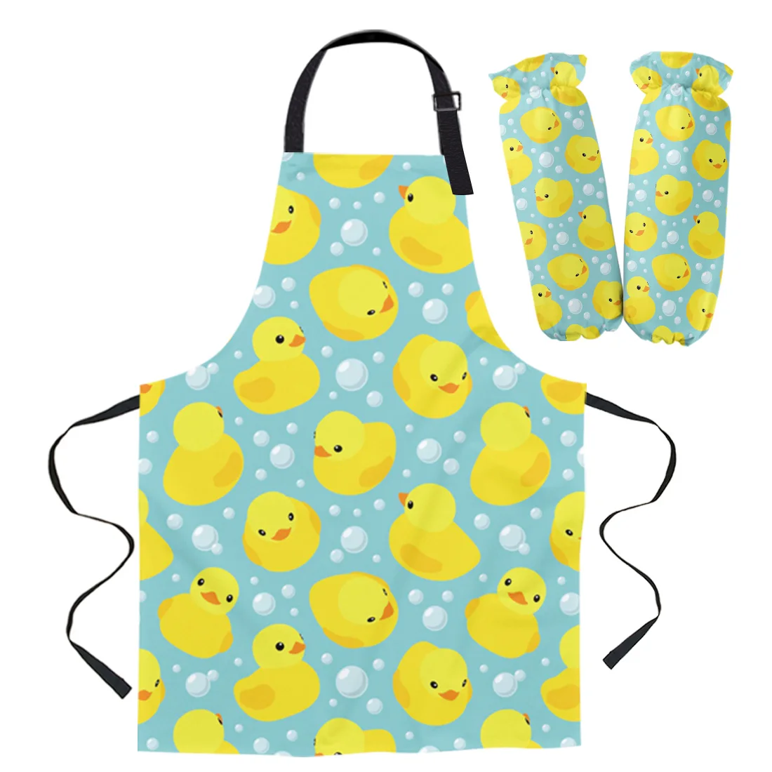 Симпатичные разноцветные перчатки для духовки с изображением животных и уток