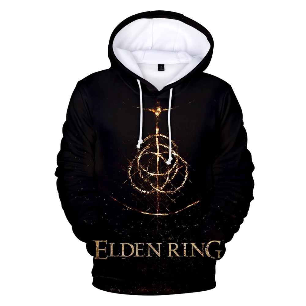 Новые 3D печати ELDEN толстовки с кольцами мужские/женские весенние RING спортивные