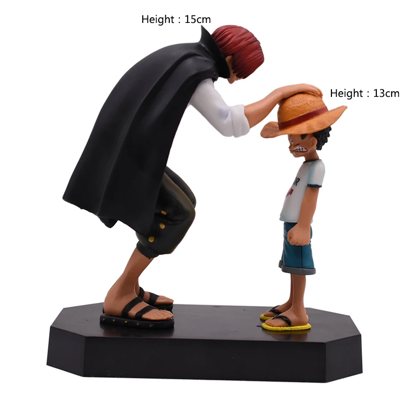 

Экшн-фигурки Луффи Шанкс 13-15 см из ПВХ, Коллекционная модель, рождественский подарок, игрушка, куклы для детей