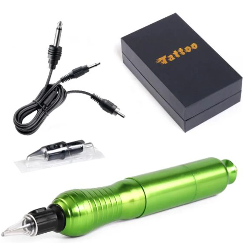 Полный набор профессиональных тату машинок вращающийся пистолет Перманентный