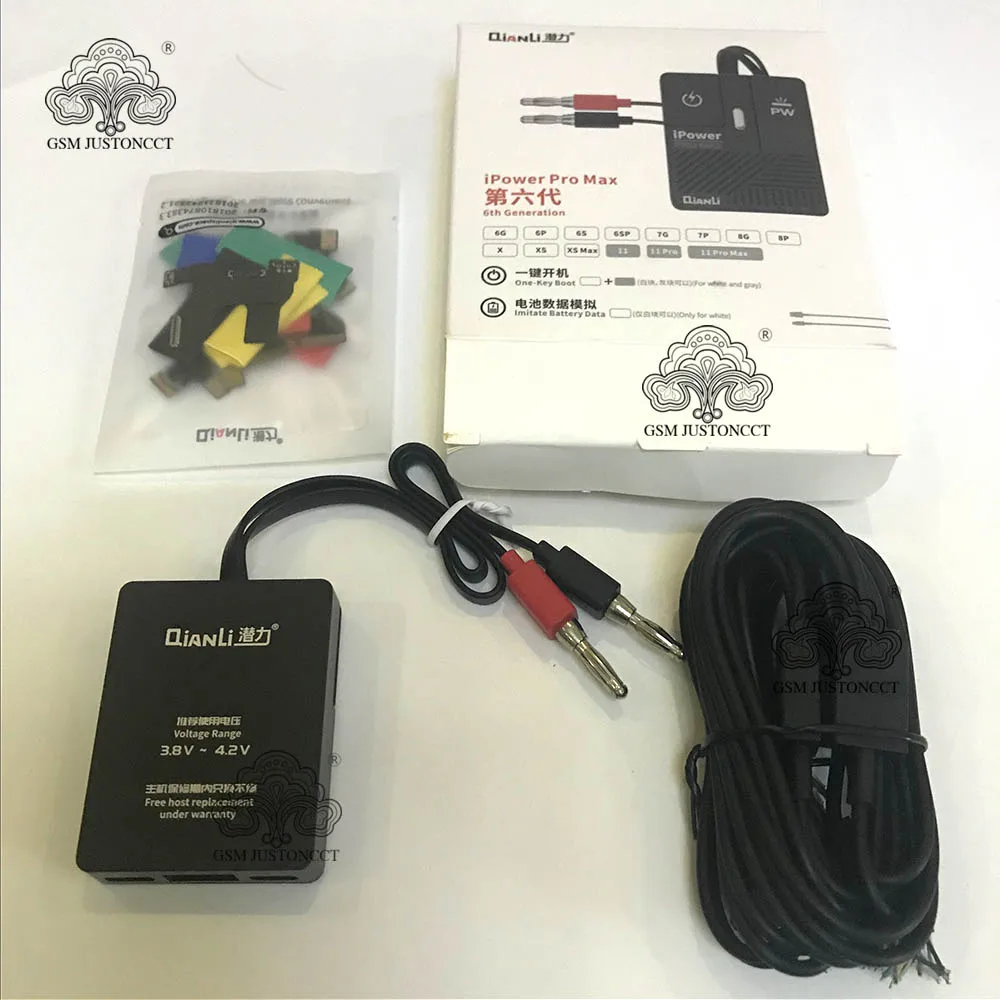 Источник питания gsmjustoncct с переключателем ВКЛ./ВЫКЛ. i Power Pro для iPhone 6G/6P/6S/6SP/7G/7P/8G/8P/X