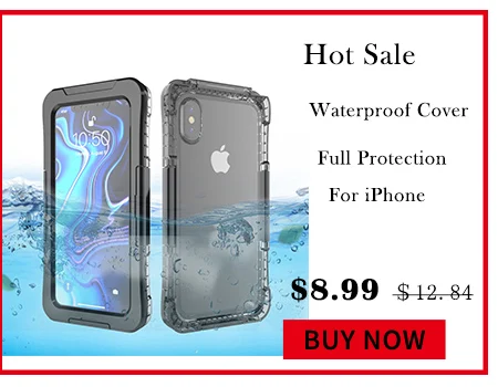 IP68 настоящий водонепроницаемый чехол для телефона для iPhone X, 8, 7 Plus, 6, 6S Plus, полная защита, чехол под водой для iPhone 5, 5S, XR, XS Max