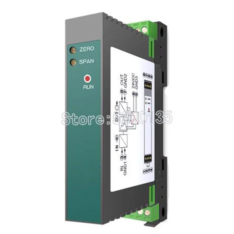 

Signal isolator 0-10v to 4-20ma current conversion voltage module Analog transmission 0-5 volt output