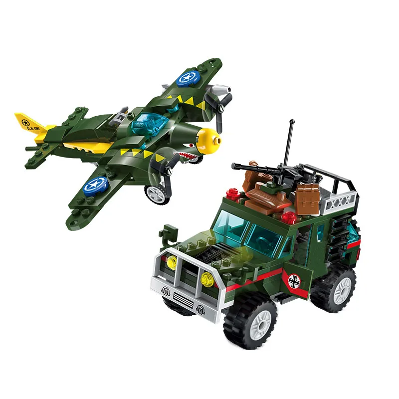 Развивающие строительные блоки военная боевая армия наземные солдаты война