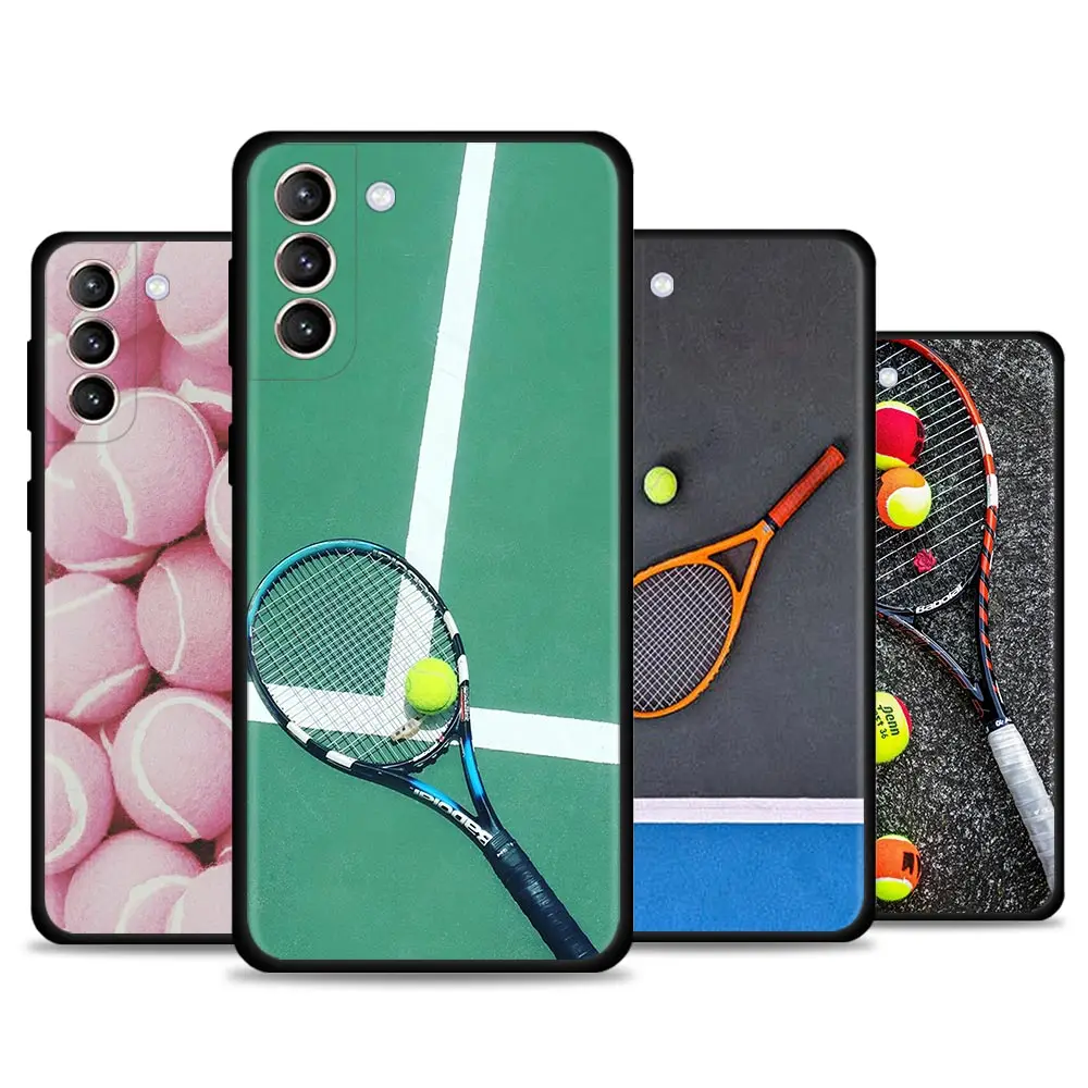 

Phone Case For Samsung Galaxy S20 S21 FE S20 S21 Ultra S20 S21 S10 S9 S8 Plus S10 Lite S7 Edge Coque Sport Tennis