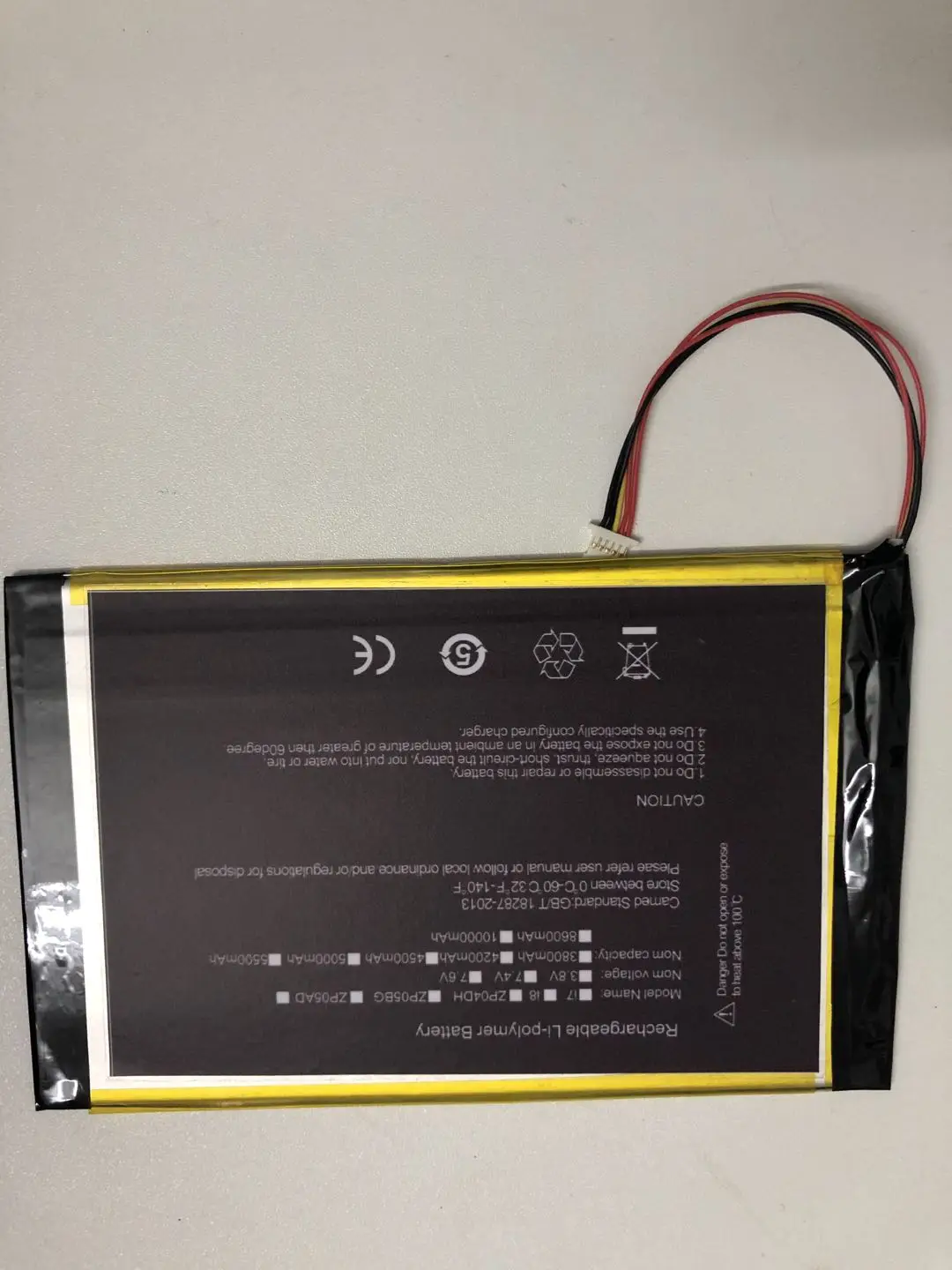 

Аккумулятор для Irbis NB20 NB21 NB23 NB24 NB26 NB28 WTL-31100140 3,8 V 5500mAh Аккумулятор для ноутбука