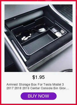 Подлокотник коробка для хранения для Tesla модель 3 центральная консоль ящик для перчаток лоток держатель Чехол+ Нескользящие Коврики для автомобиля