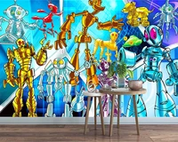 custom 3d photo wallpaper mural robot story childrens room background wall decoration painting