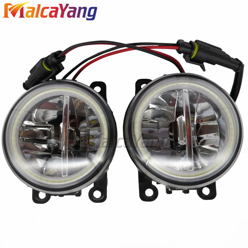 Противотуманные фары в сборе для Citroen C3 C4 C5 C6 C-Crosser Xsara Picasso 1999-2015 ангельские глазки