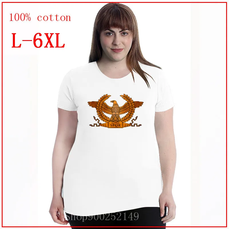 Новинка 2020 горячая Распродажа женская летняя футболка Римский Медный Орел