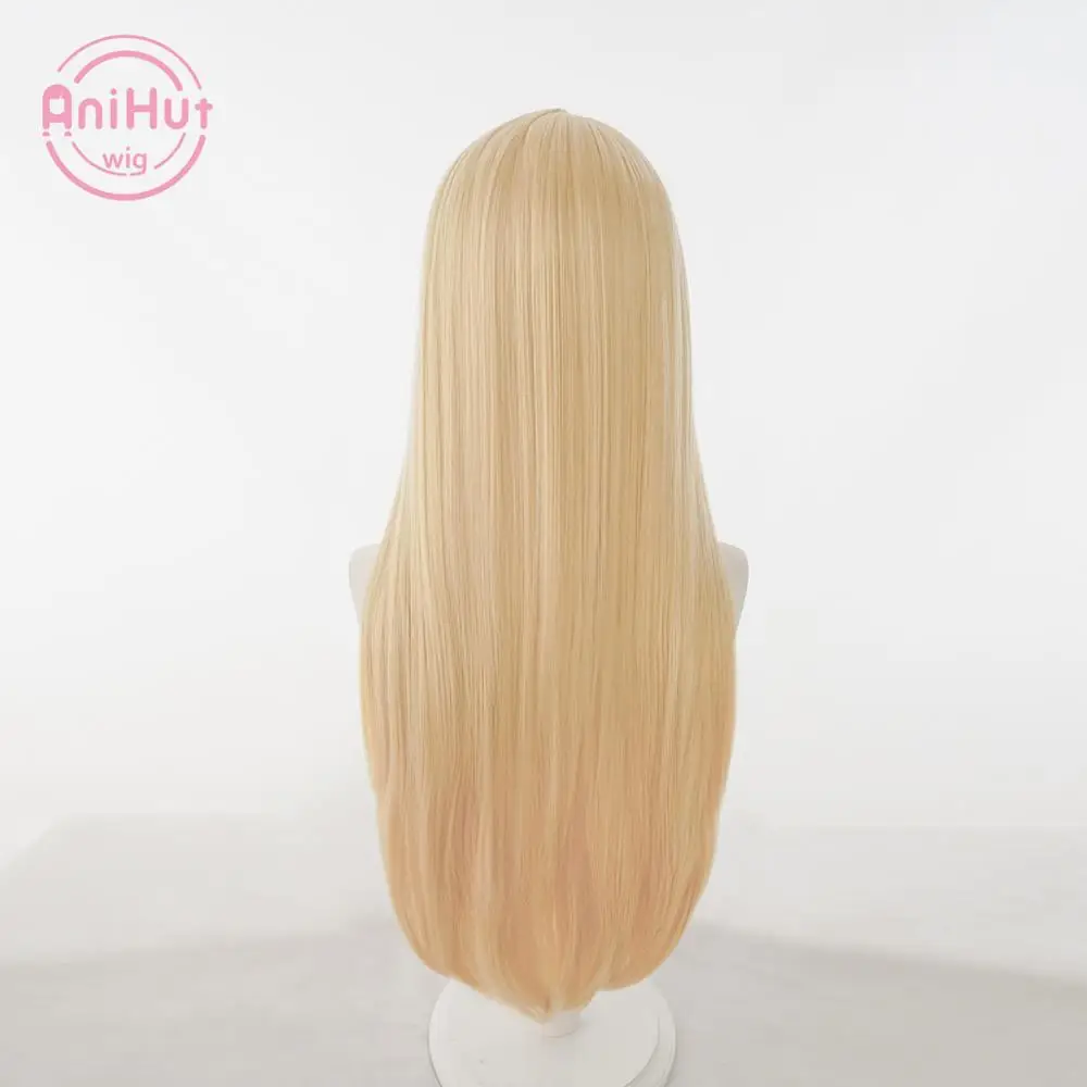 【AniHut】Kirigaya Touko Wig BanG Dream! Morfonica парик для косплея синтетические женские светлые