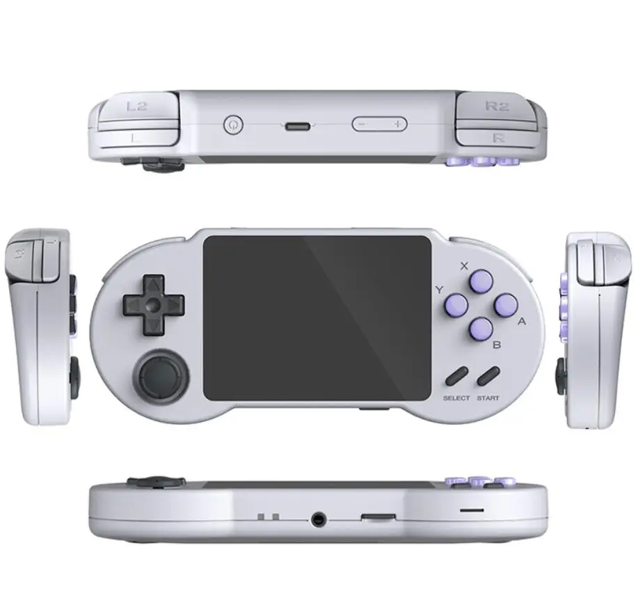 Pocketgo S30 RGB10S Powkiddy Retro Handheld Game Console Open Source Portable Video Games Consoles For PS1 N64 Gaming Player