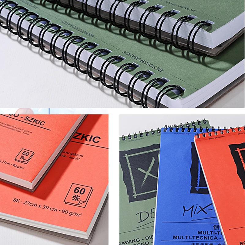 Профессиональный маркер A3 A4 Без проникновения бумажный альбом для рисования