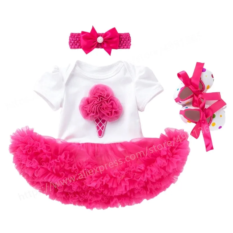 

2021 Summer Baby Girls Dresses For Baby Casual Dress 2 Year Birthday Princess Dress Infant Dress Newborn Clothes