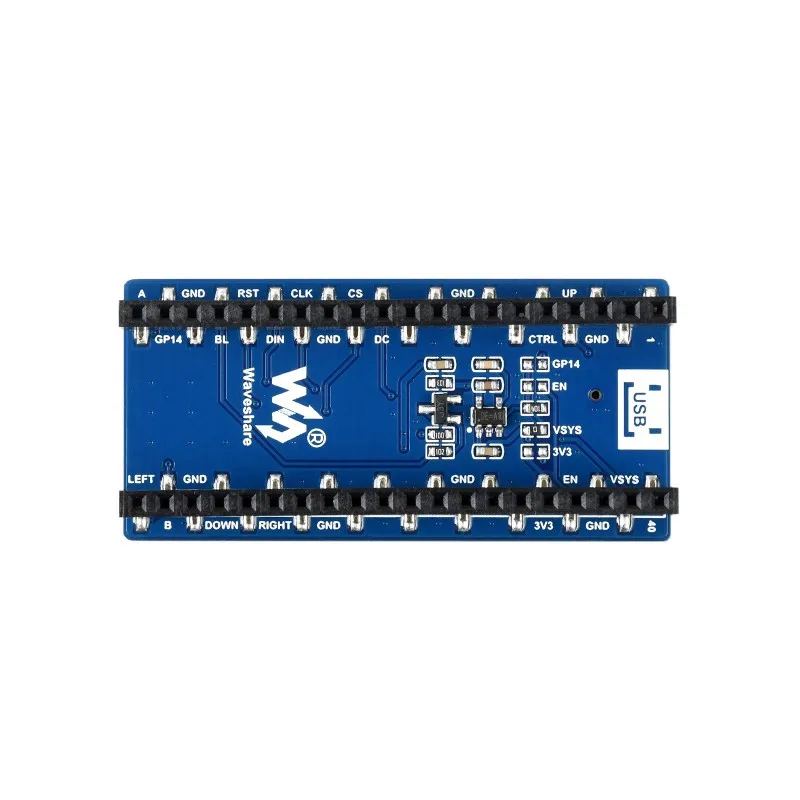 Модуль ЖК-дисплея Waveshare 1 14 дюйма для Raspberry Pi Pico 65K Цветной RGB IPS-экран разрешение 240 ×