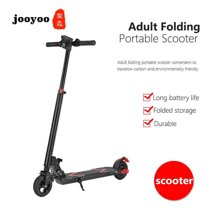 

New 5.2Ah 25KM/H 6.5 inch Electric Scooter Adult Electric Scooters Smart Mini Scooter Electric Folding Electric Scooter Bicycle