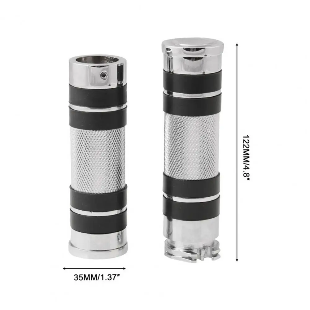 

1 Pair 25mm Motorcycle Aluminum Handlebar Anti-slip Hand Grip for Honda Kawasaki
