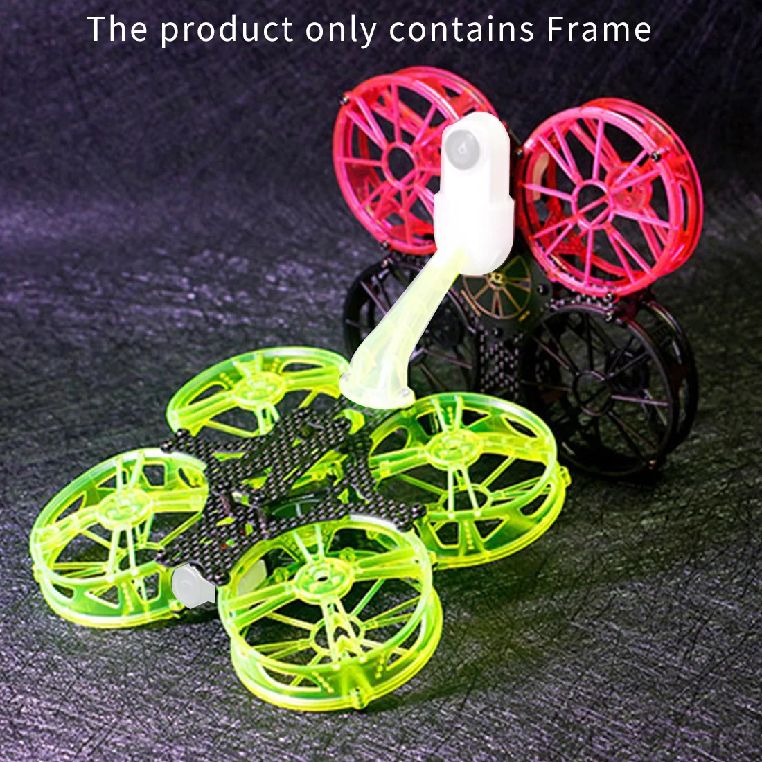 

Feichao Drone Frame Carbon Fiber RC Quadcopter Freestyle Kit Full Protective Bumper Prop Guard For FPVRACER Cine X2 HD Digital